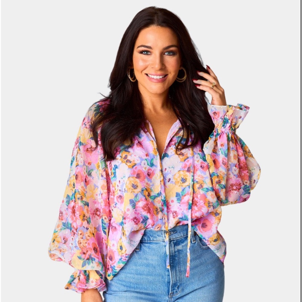 Mandy Long Sleeve Blouse - Estate